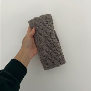 chunky knit headband or ear warmer